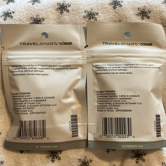 New Set of 2 Travel Smart combination locks - Picture 2 of 2